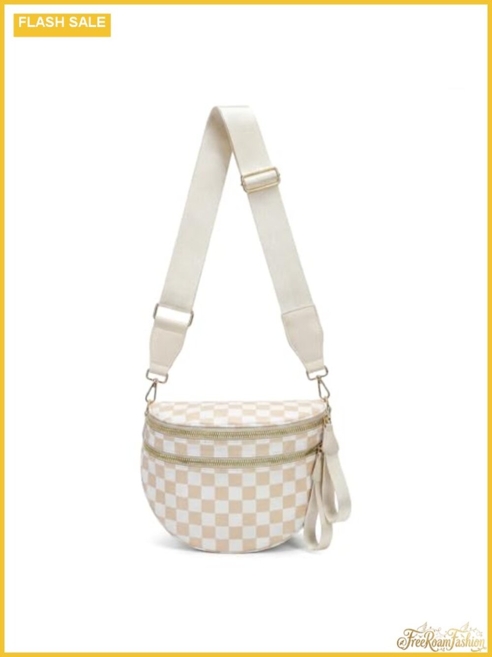 Nylon Crossbody Bum Bag Fanny Pack Adjustable Strap Women Handbag